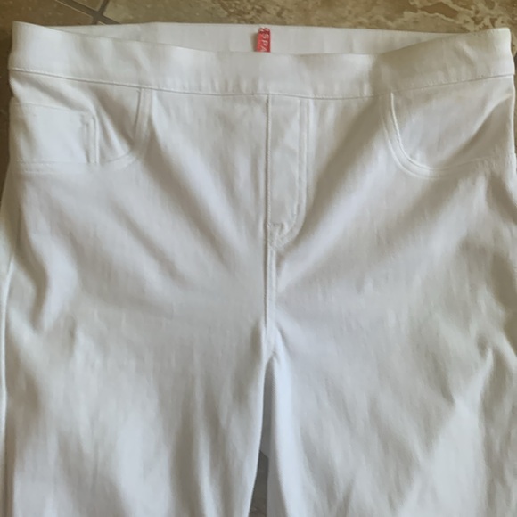 Spanx stretch tummy control denim white - ankle skinny jeans - Picture 8 of 12